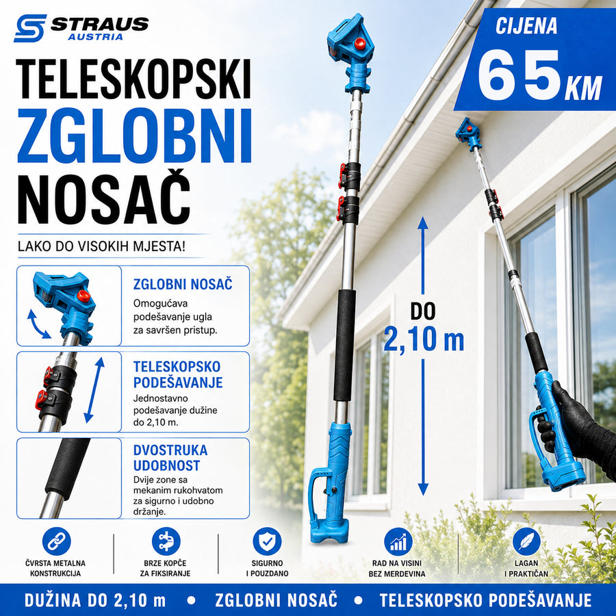 TELESKOPSKI ZGLOBNI NOSAČ