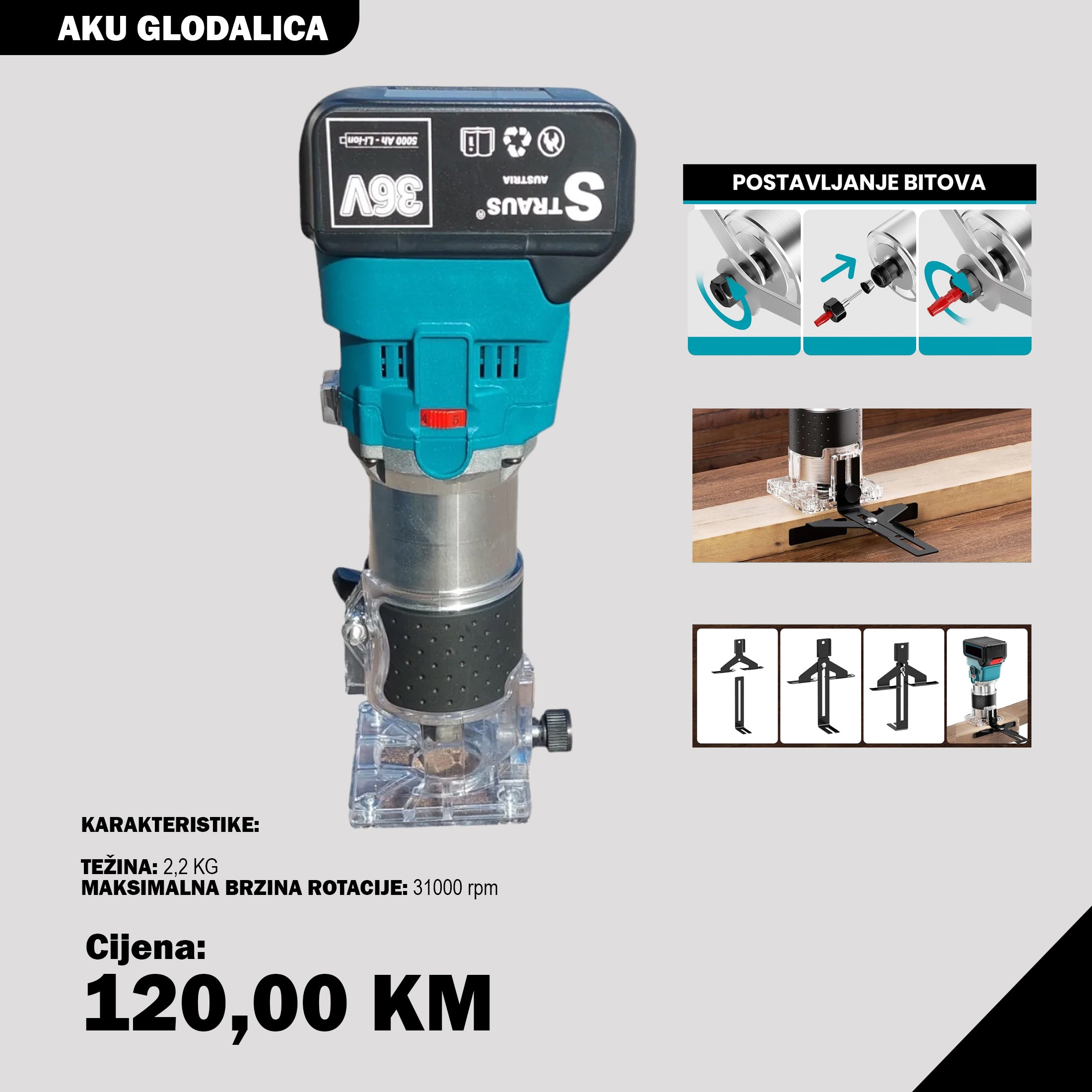 AKU GLODALICA STRAUS AUSTRIA