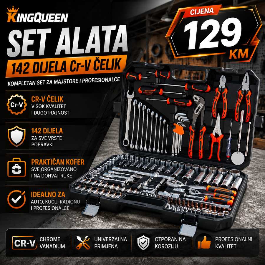 SET ALATA KINGQUEEN