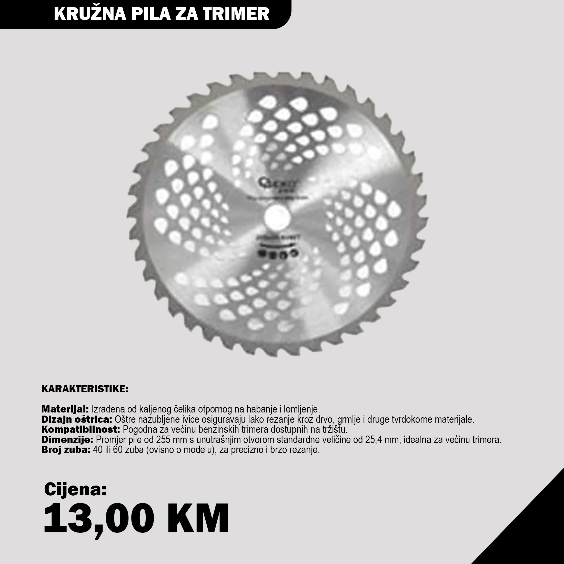 Kružna pila za trimer