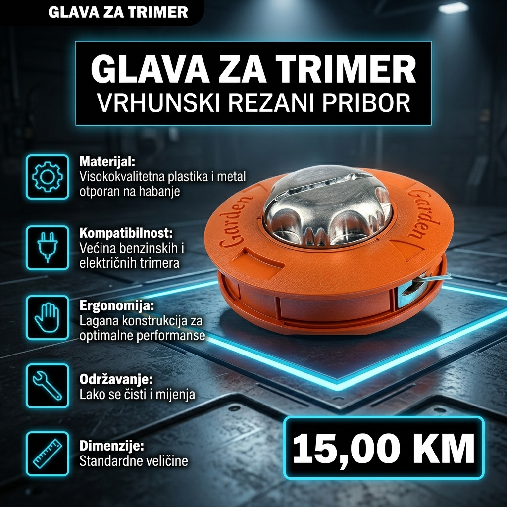 Univerzalna Profi Glava za Trimer - Maksimalna Efikasnost i Trajnost