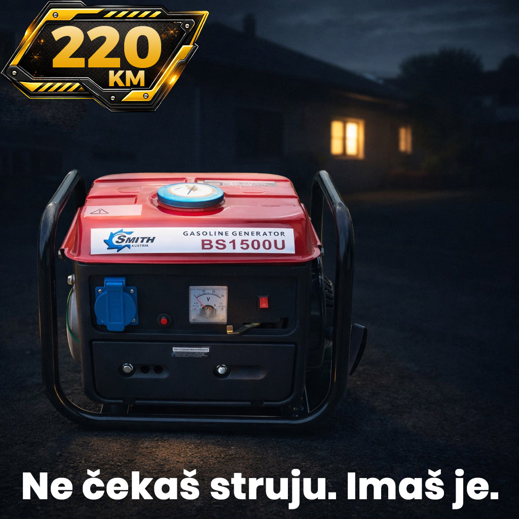 SMITH AUSTRIA 1.5 KW Agregat - Profesionalna Snaga i Pouzdanost