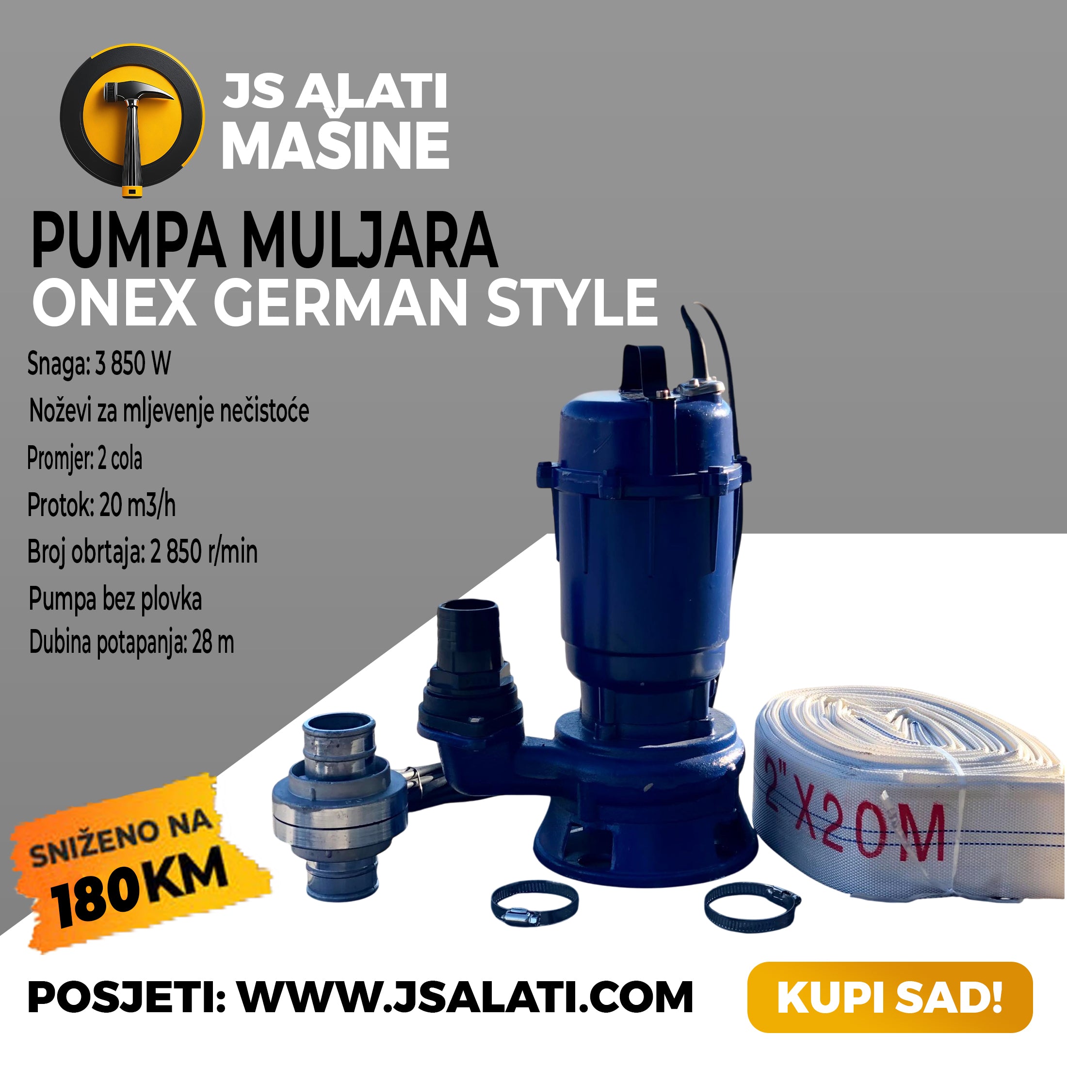 Pumpa muljara ONEX