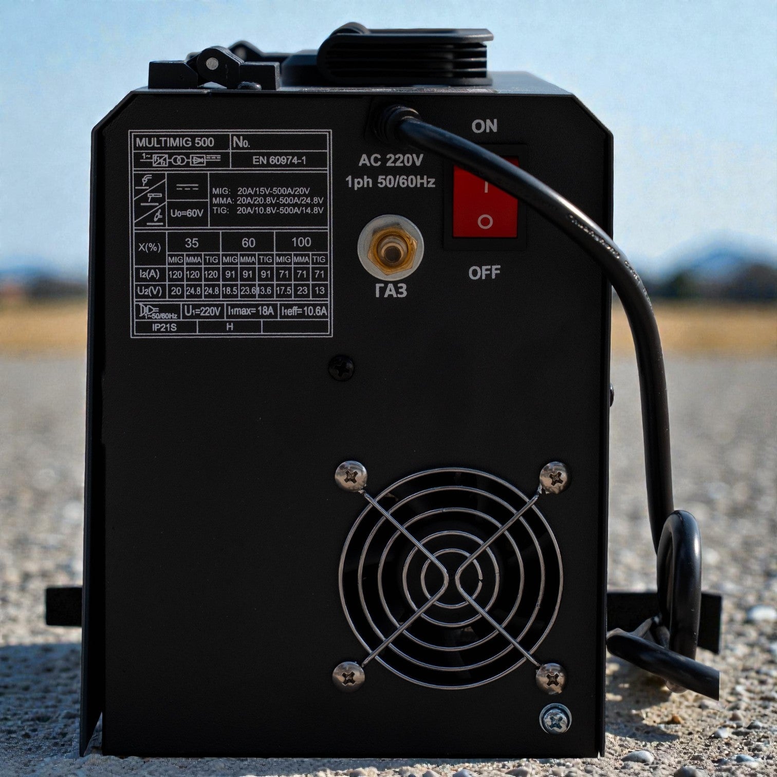 STRAUS AUSTRIA MIG-500 (MIG / MMA / TIG)