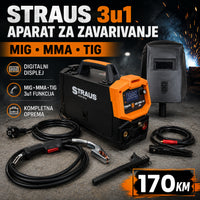 Straus MIG/MMA/TIG-500 – 3u1 inverter aparat za zavarivanje 1