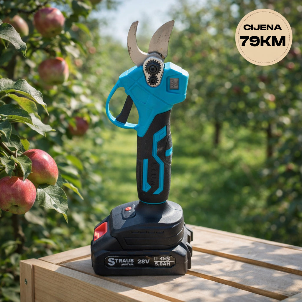 Straus Austria 28V Aku Makaze: Vrhunska Snaga za Preciznu Rezidbu