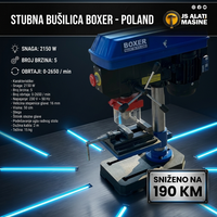BOXER POLAND Stubna Bušilica 2150W - Profesionalna Preciznost 1