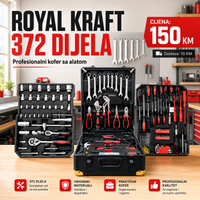 Kofer alata ROYALKRAFT 372 PCS 1