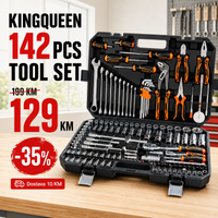 KINGQUEEN PROFESIONALNI SET ALATA – 142 DIJELA OD Cr-V ČELIKA 1