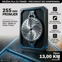 Kružna Pila za Trimer - Ekstremna Snaga za Najteže Šumske Radove 1