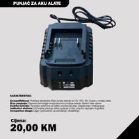 Univerzalni Pro-Series Punjač za Aku Alate (12V-20V) Brzo Punjenje 2