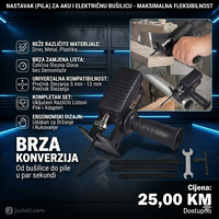 Profi Nastavak Sabljasta Pila - Pretvorite Bušilicu u Moćnu Pilu 1