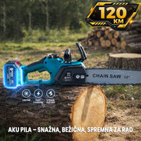 Straus Austria 36V Aku Pila - Brutalna Snaga sa Dvije Baterije 1