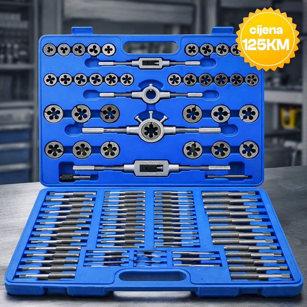 SET UREZNICA I NAREZNICA – 110 DIJELOVA (M2–M18)