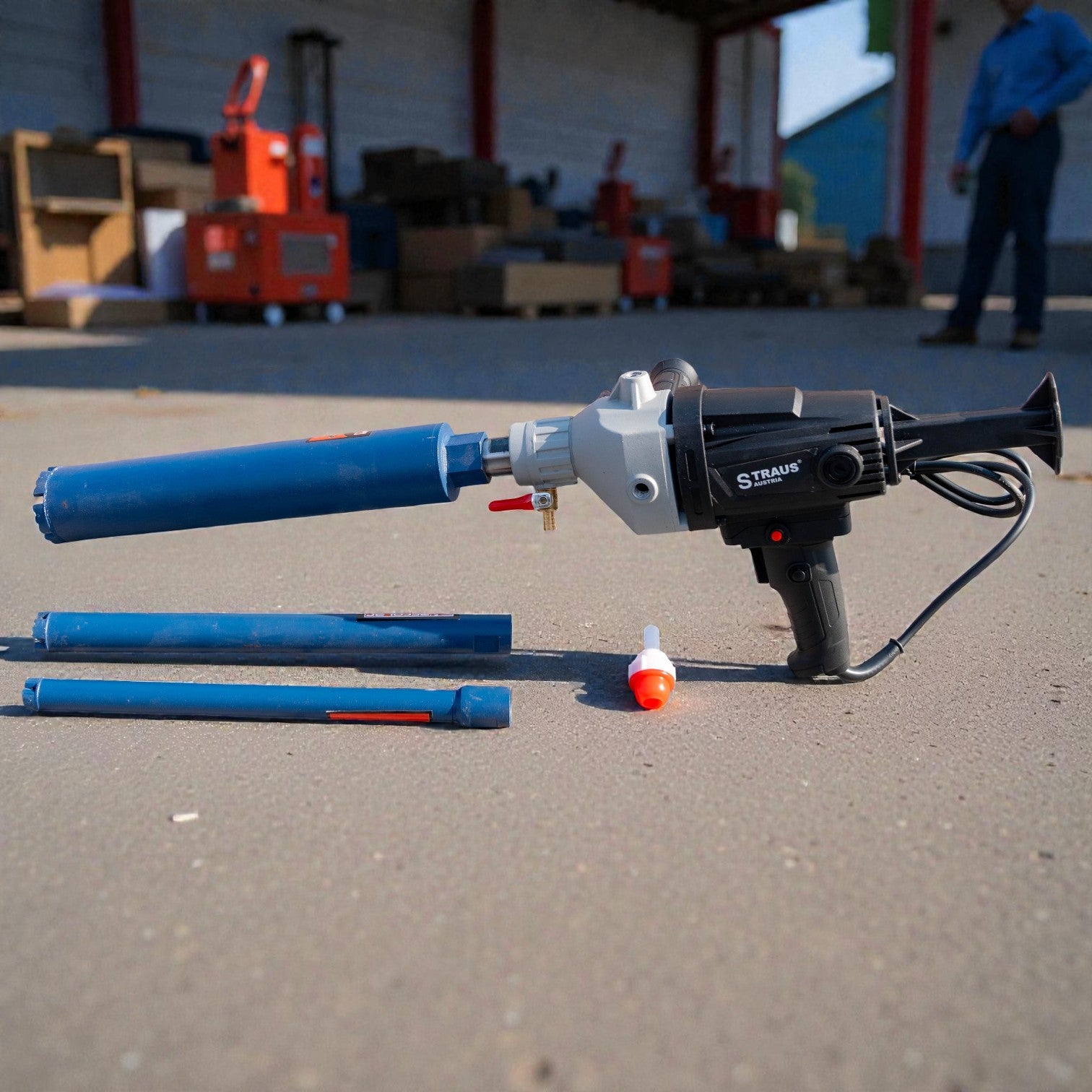 DIJAMANTNA BUŠILICA STRAUS AUSTRIA 2600W + SET 3 BURGIJE